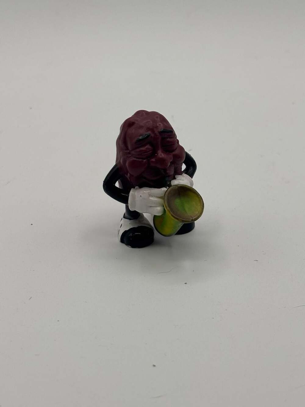 Vintage 1987 California Raisins Saxophone Player PVC Figure